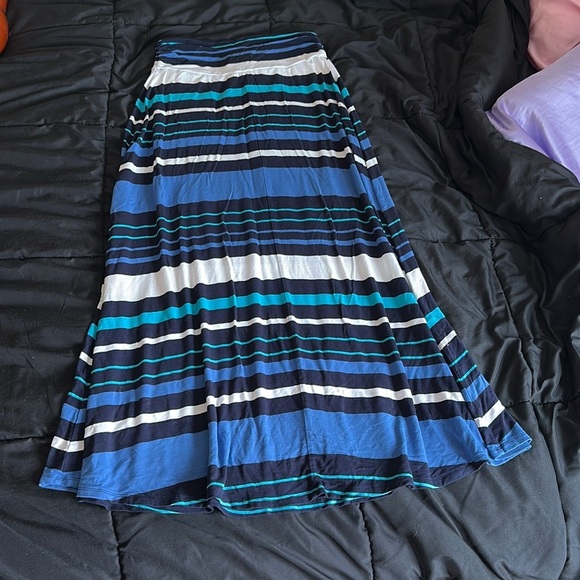 Merona Striped A-Line Skirt - Picture 6 of 7